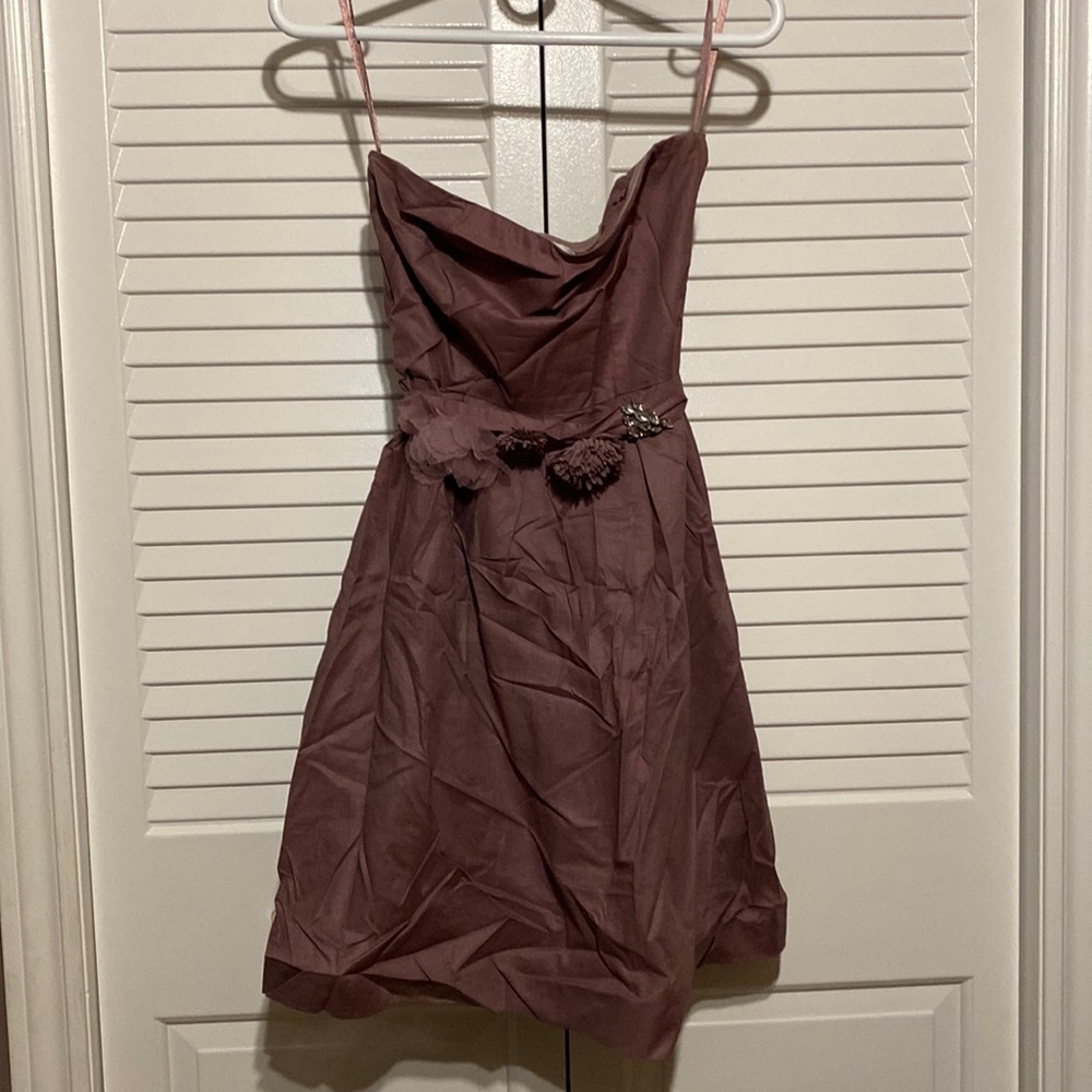Beautiful smoky plum (but not a dark plum) dress